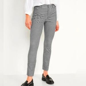 Old Navy Black and White Checkered Pants